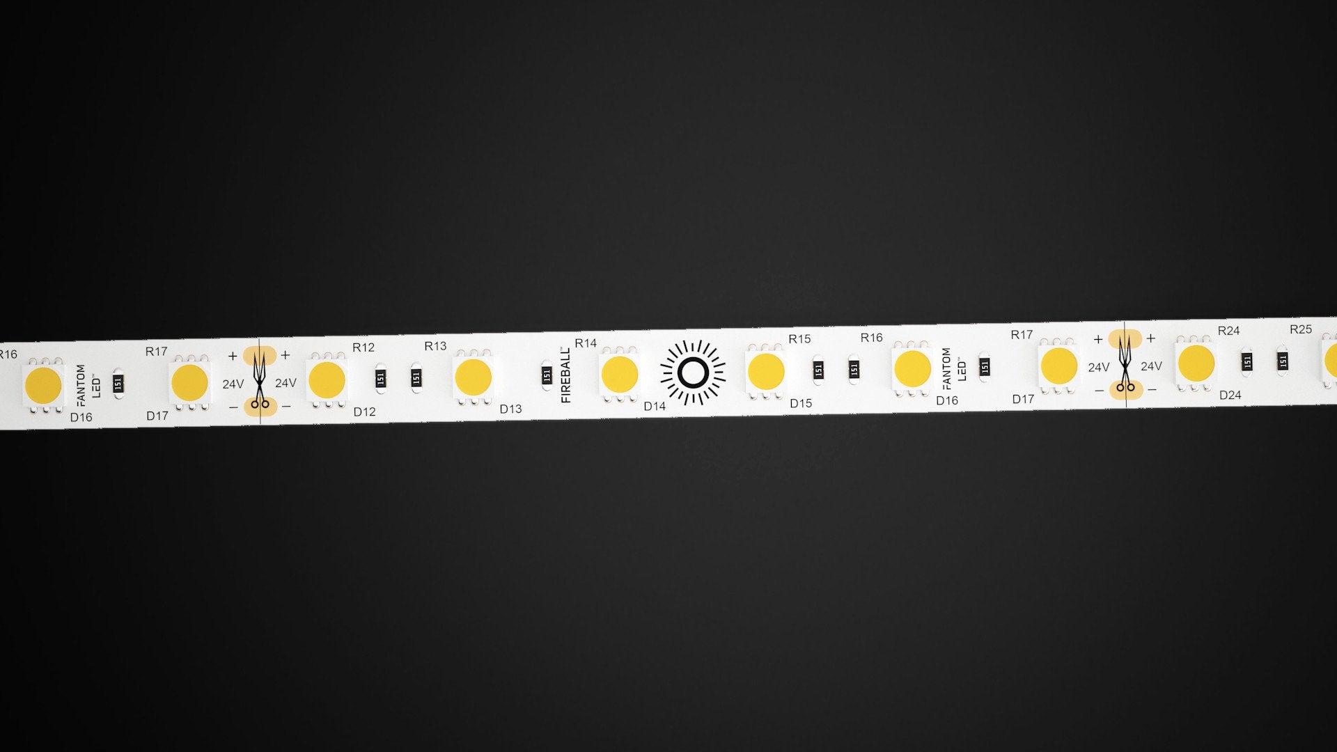 24V FIREBALL™ LED Tape Light